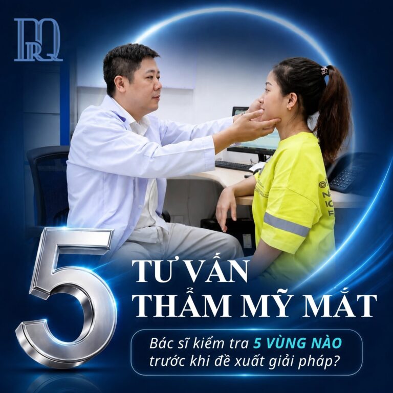 Đến tư vấn thẩm mỹ mắt: Những vùng nào sẽ được kiểm tra trước khi đề xuất phương án?