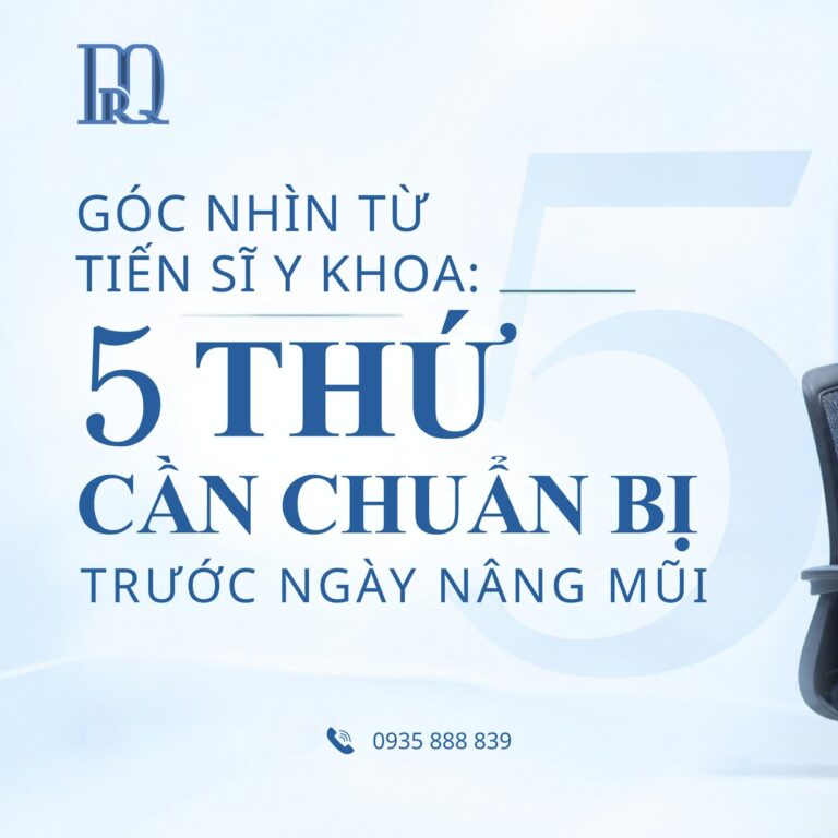 Checklist chuẩn bị trước khi thẩm mỹ khuôn mặt: 5 điều quan trọng từ Viện thẩm mỹ DrQ