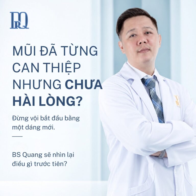 Mũi đã từng làm: TS.BS Đặng Xuân Quang đánh giá lại case này như thế nào?